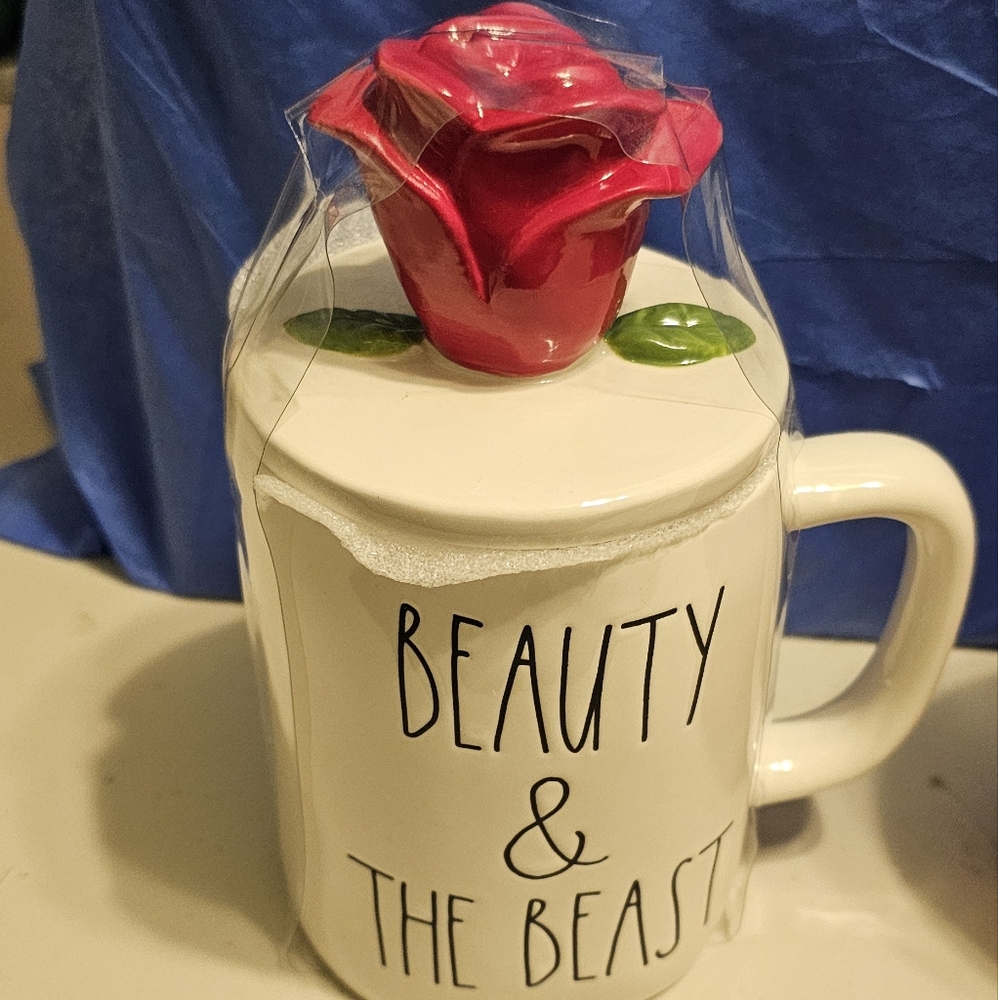 Rae Dunn Disney Beauty and the beast bundle - Picture 4 of 7